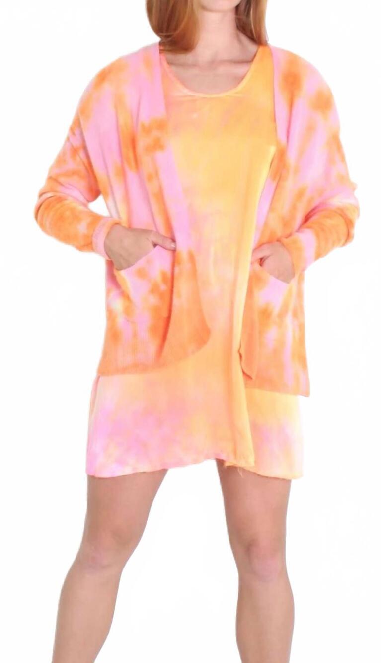 NEW LOVE TANJANE pocket long sleeve cardigan in goa